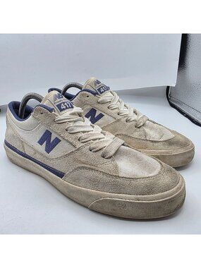 New Balance Numeric Franky Villani 417 Mens Size 10.5 White Skate Shoes Casual